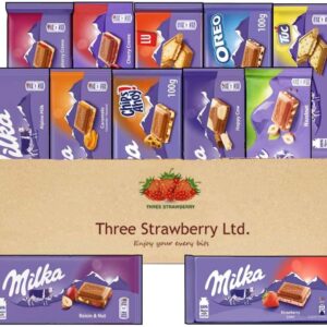 MILKA PICK AND MIX CHOCOLATE BARS BOX